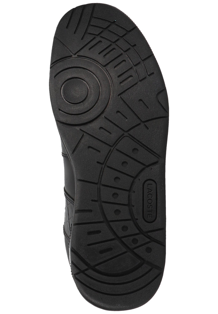 Lacoste Sneaker Leder Schwarz