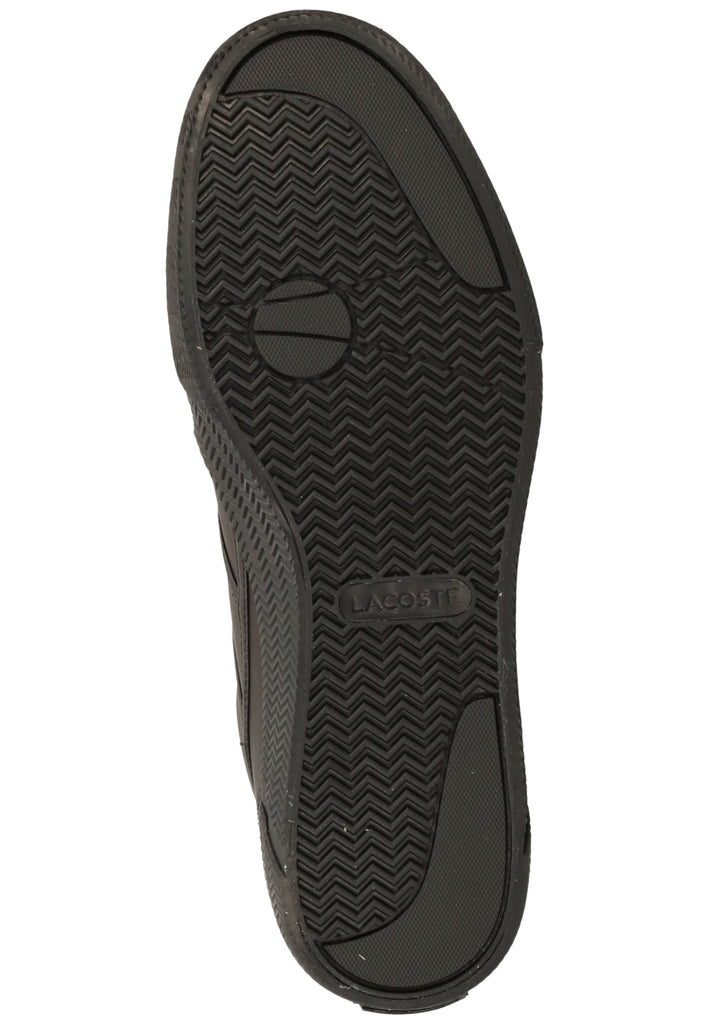 Lacoste Sneaker Leder Schwarz