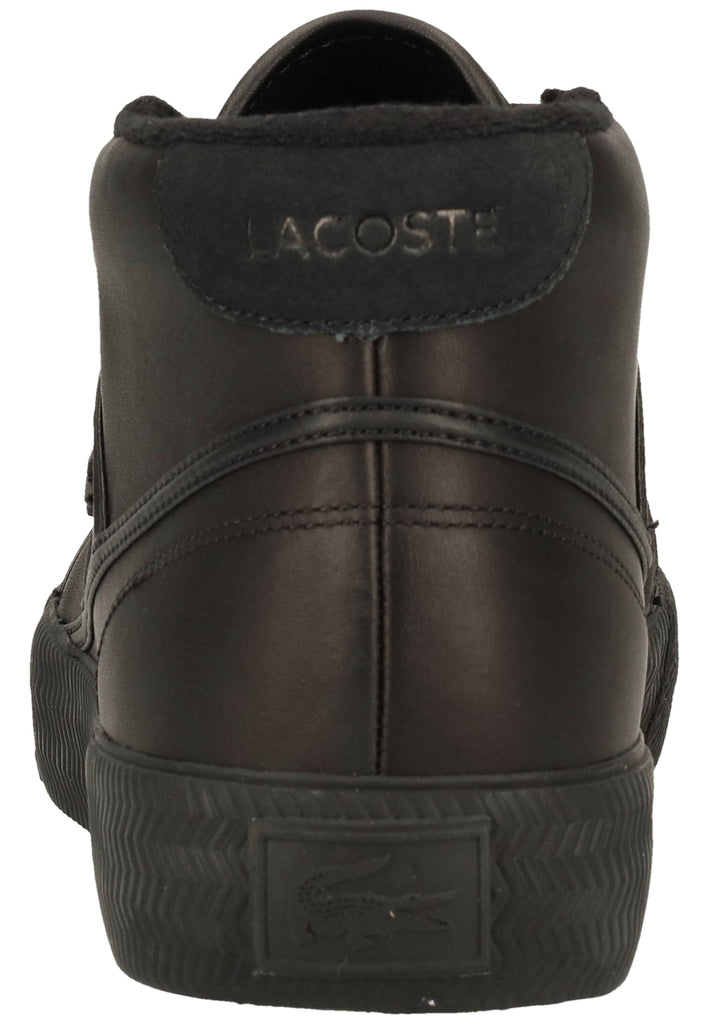 Lacoste Sneaker Leder Schwarz