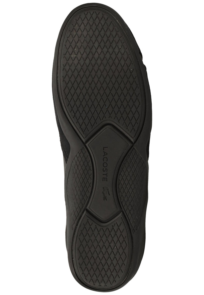 Lacoste Sneaker Leder Schwarz