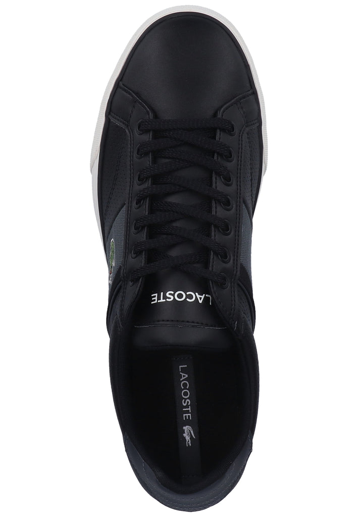Lacoste Sneaker Leder Schwarz