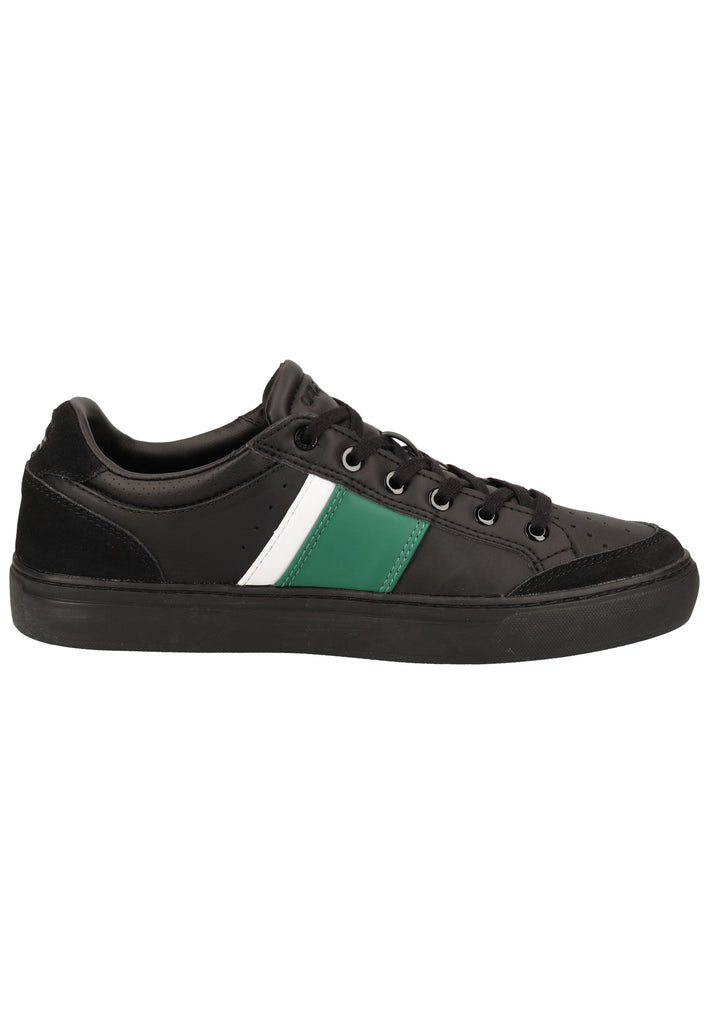 Lacoste Sneaker Leder Schwarz/Grün