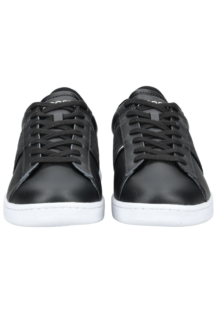 Lacoste Sneaker Leder Schwarz/Weiß
