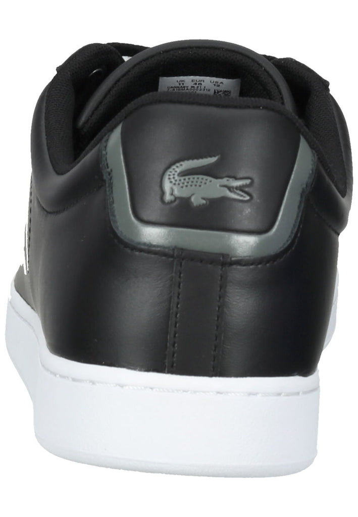 Lacoste Sneaker Leder Schwarz/Weiß