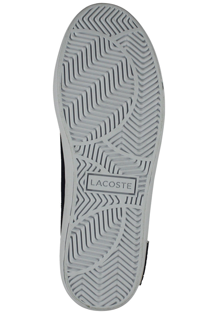 Lacoste Sneaker Leder Schwarz/Weiß