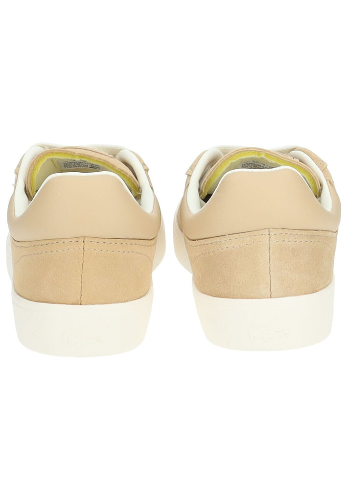 Lacoste Sneaker Leder/Synthetik Braun/Weiß