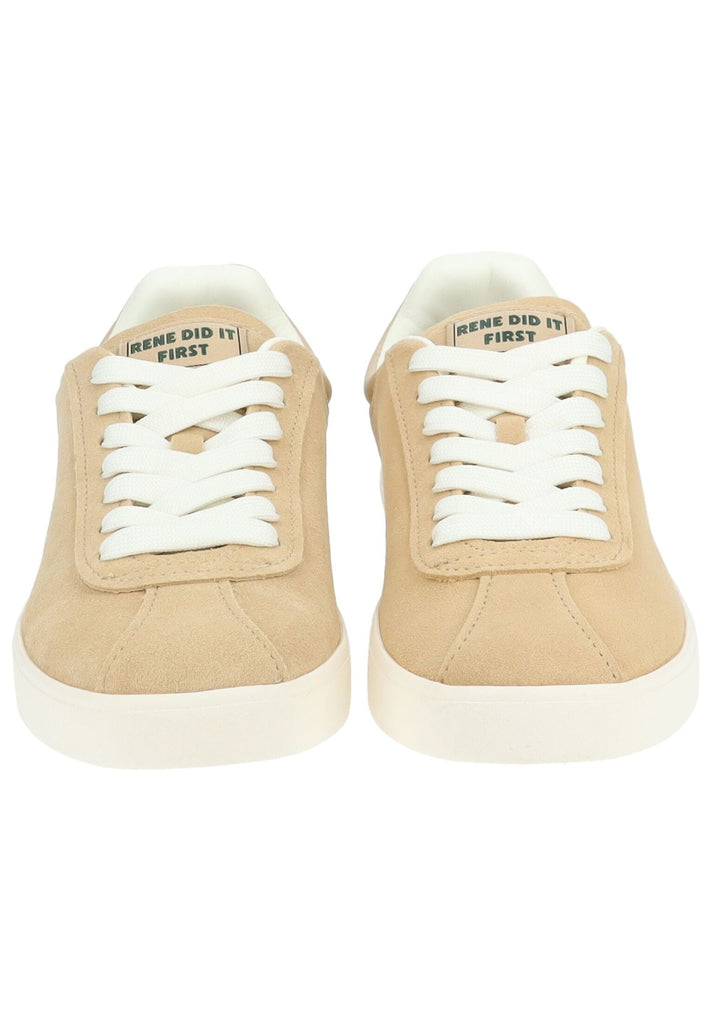 Lacoste Sneaker Leder/Synthetik Braun/Weiß