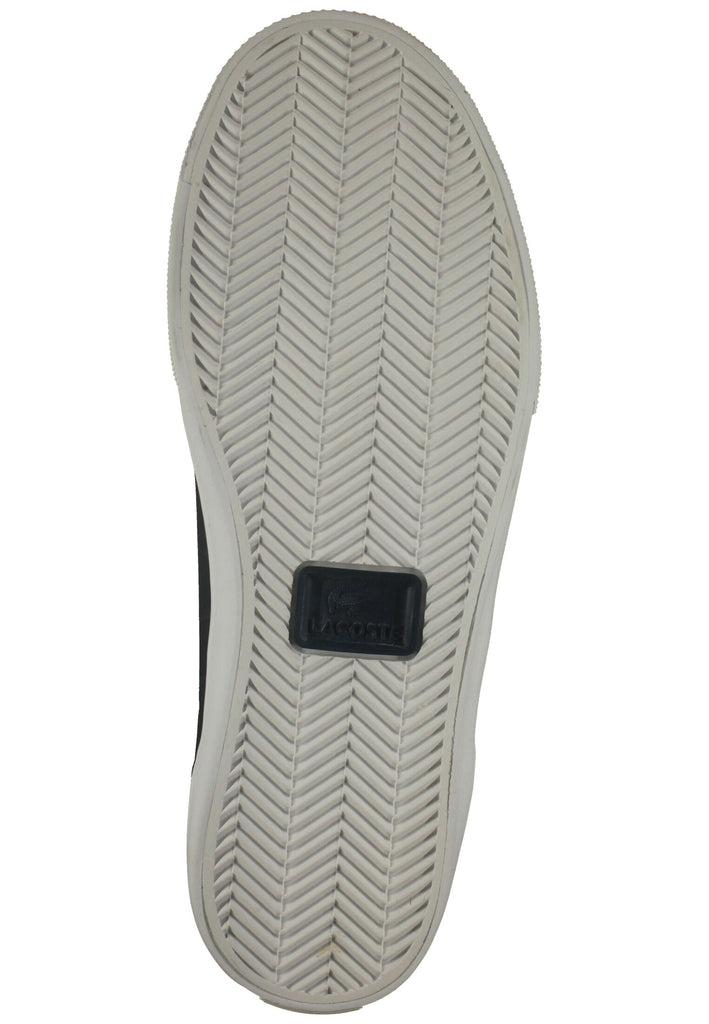 Lacoste Sneaker Leder/Synthetik Navy/Weiß