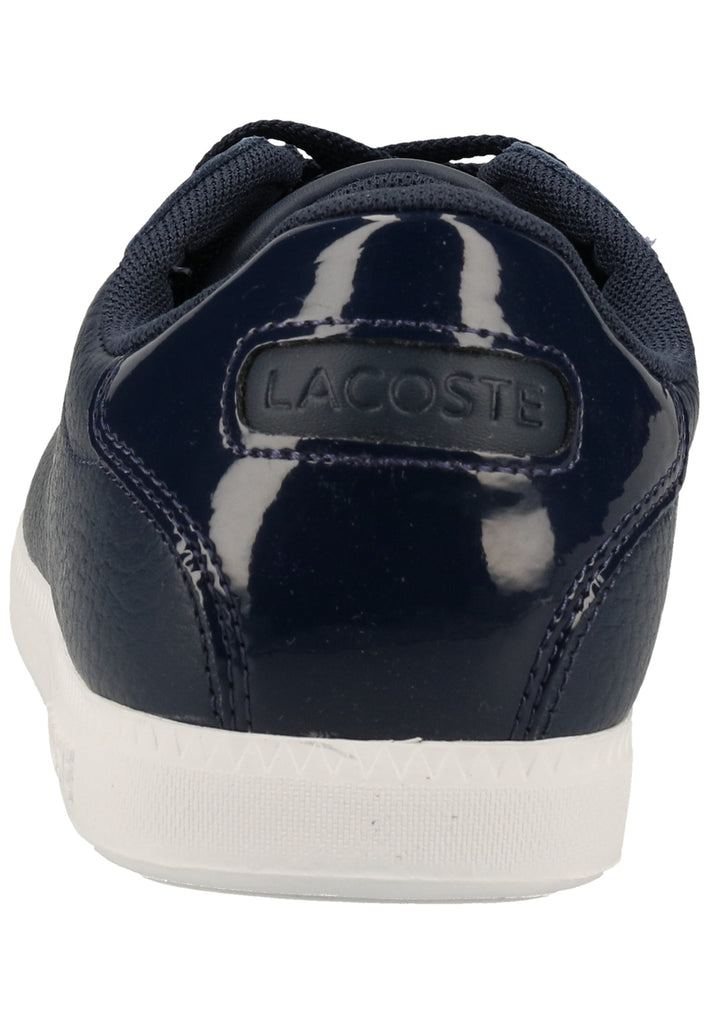 Lacoste Sneaker Leder/Synthetik Navy/Weiß