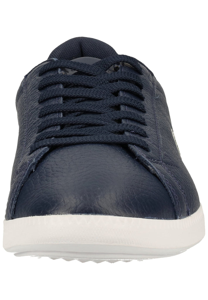 Lacoste Sneaker Leder/Synthetik Navy/Weiß