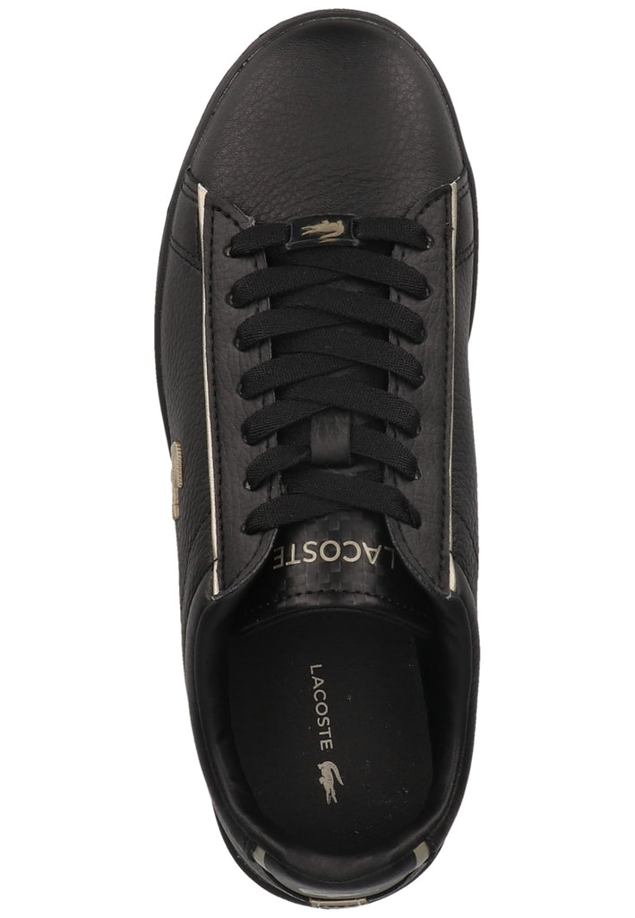 Lacoste Sneaker Leder/Synthetik Schwarz
