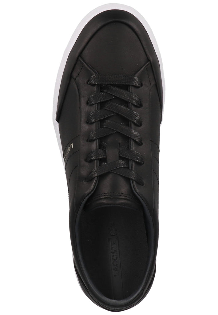 Lacoste Sneaker Leder/Synthetik Schwarz