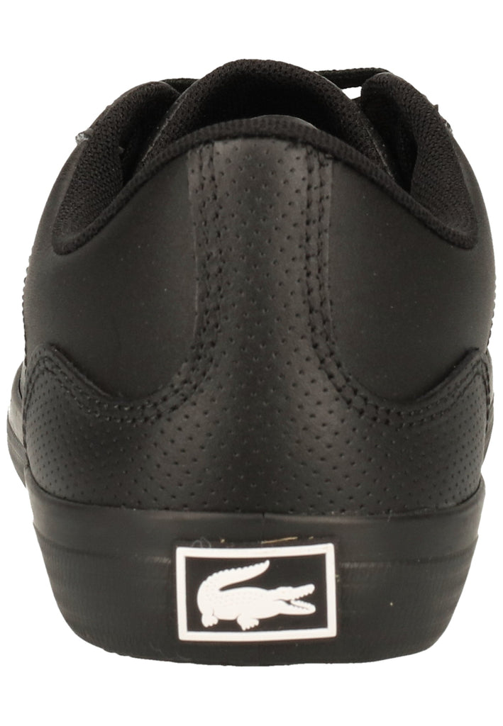 Lacoste Sneaker Leder/Synthetik Schwarz