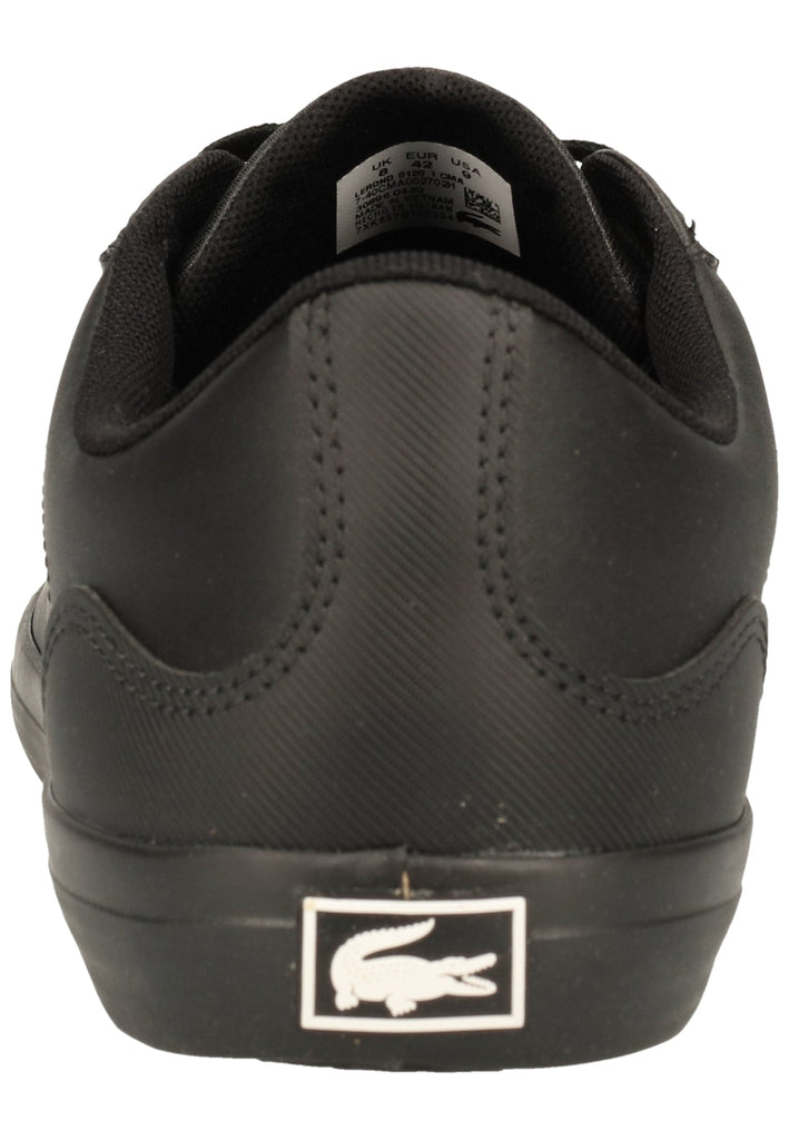 Lacoste Sneaker Leder/Synthetik Schwarz
