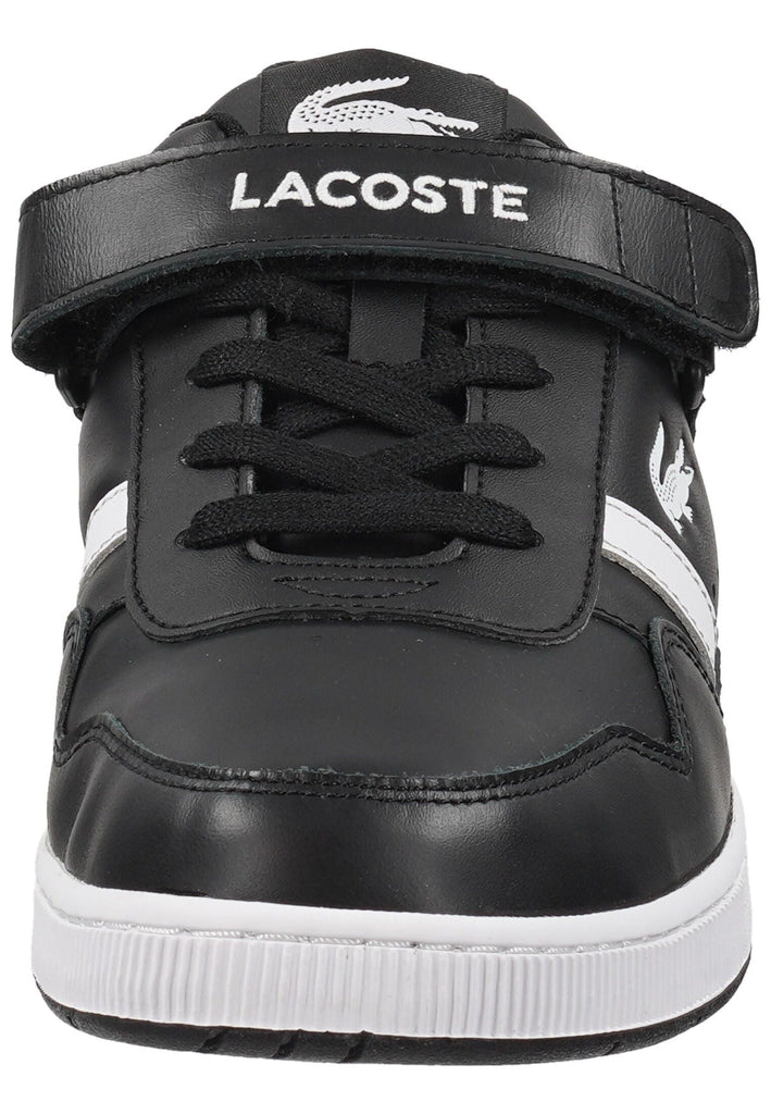 Lacoste Sneaker Leder/Synthetik Schwarz/Weiß