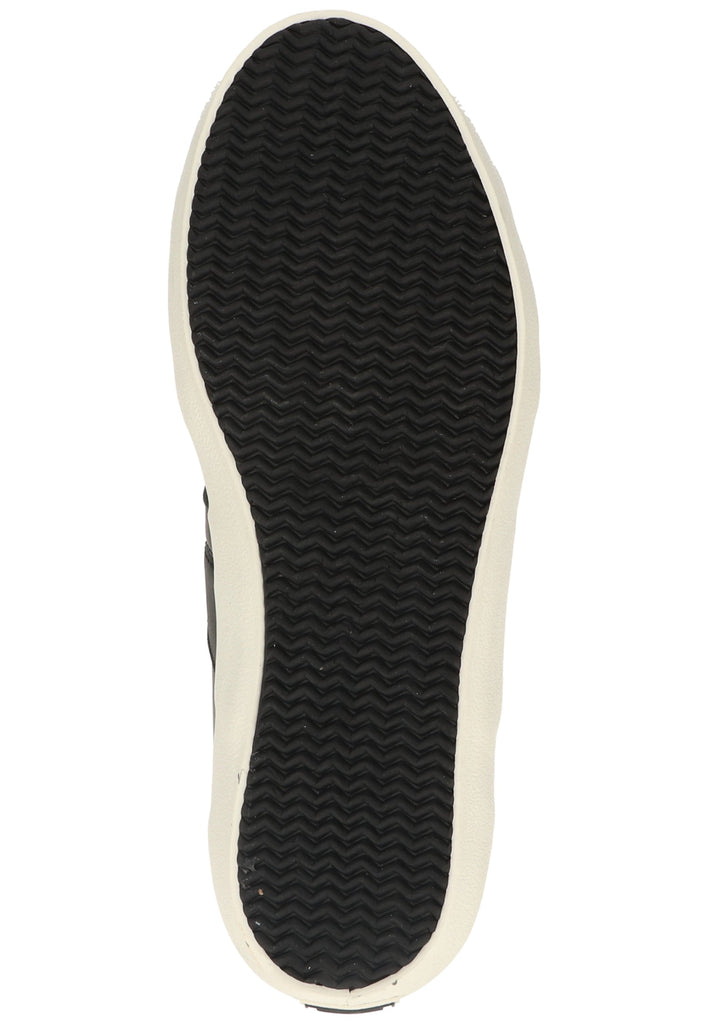 Lacoste Sneaker Leder/Synthetik Schwarz/Weiß