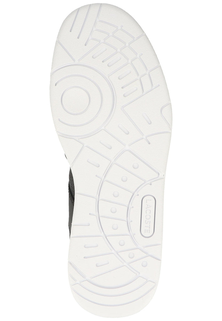 Lacoste Sneaker Leder/Synthetik Schwarz/Weiß