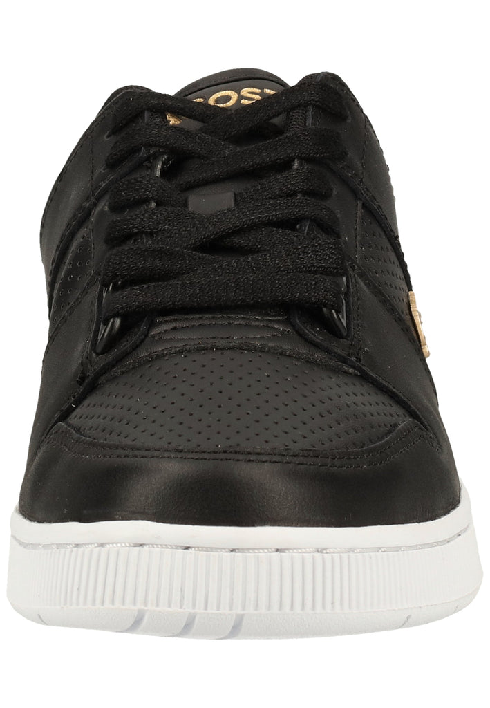 Lacoste Sneaker Leder/Synthetik Schwarz/Weiß