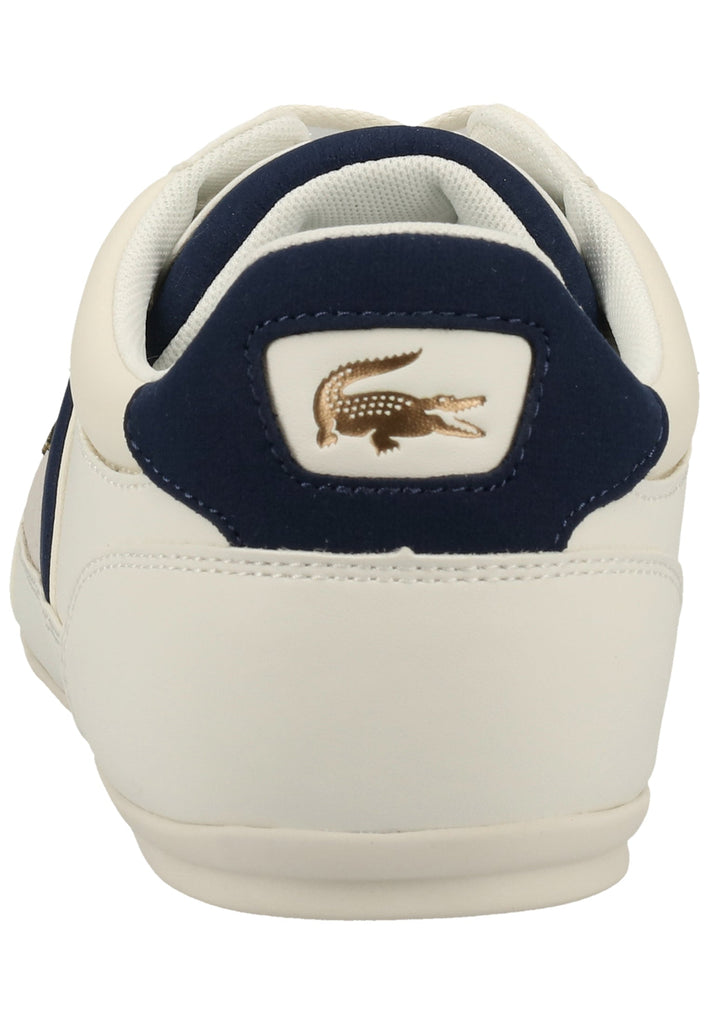 Lacoste Sneaker Leder/Synthetik Weiß/Blau