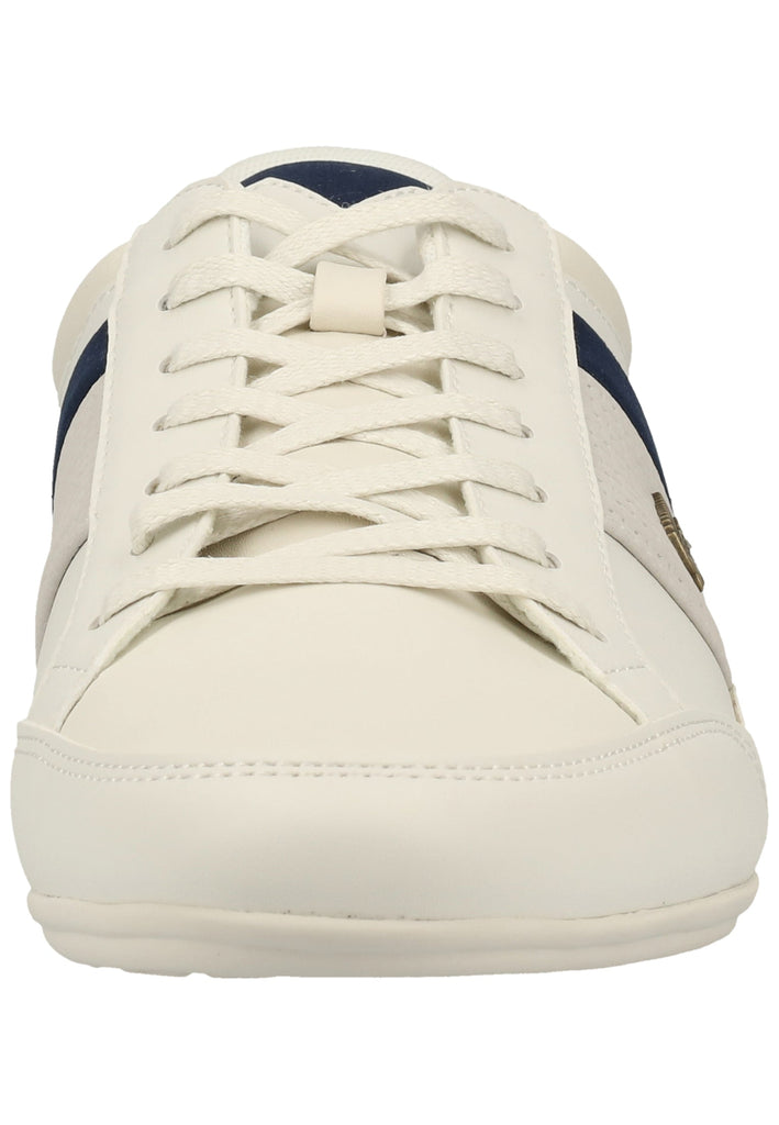 Lacoste Sneaker Leder/Synthetik Weiß/Blau