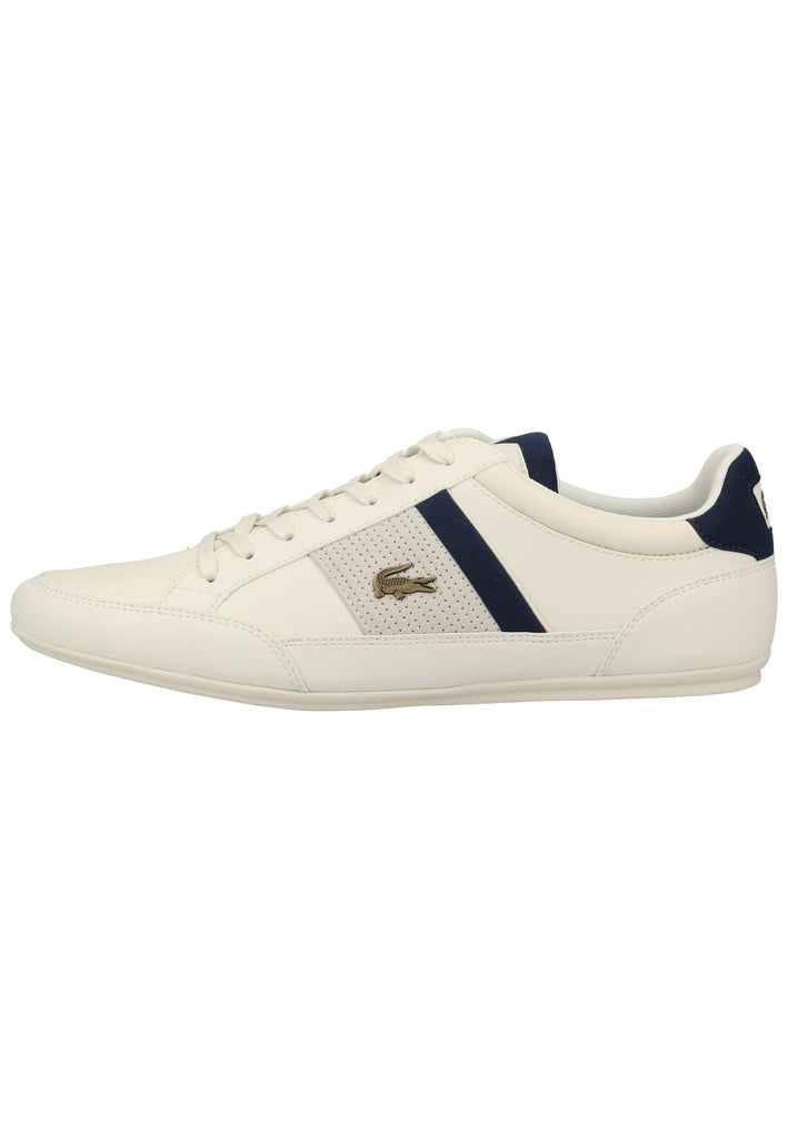 Lacoste Sneaker Leder/Synthetik Weiß/Blau