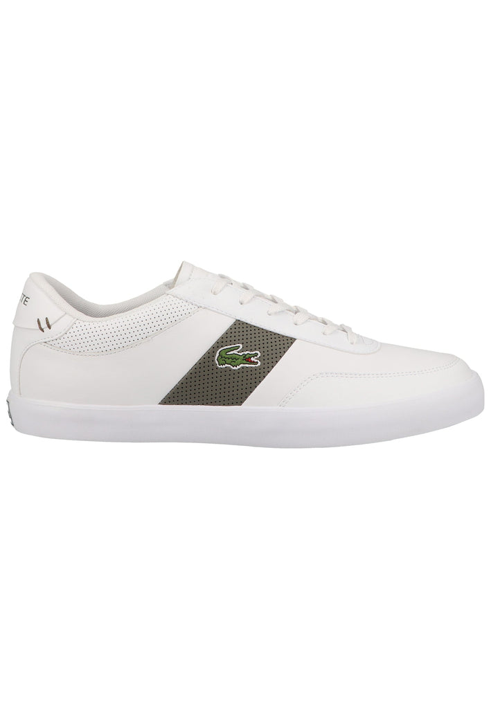 Lacoste Sneaker Leder/Synthetik Weiß/Grün