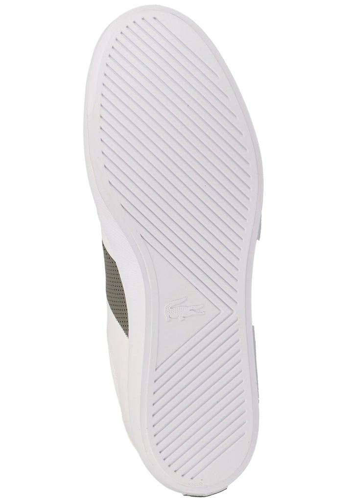 Lacoste Sneaker Leder/Synthetik Weiß/Grün