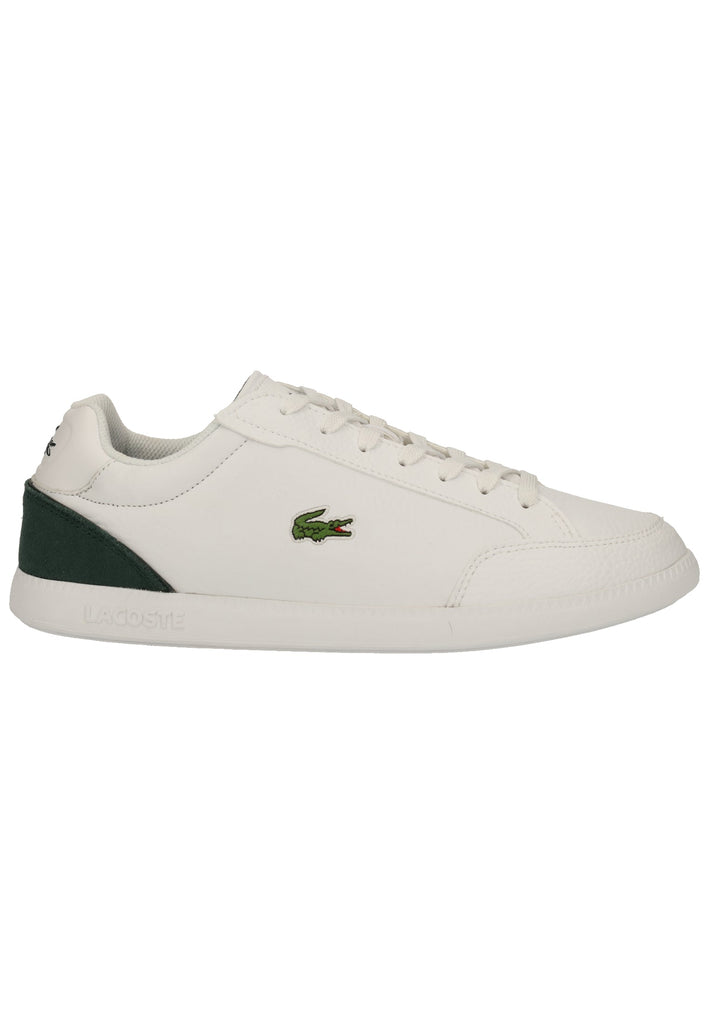 Lacoste Sneaker Leder/Synthetik Weiß/Grün