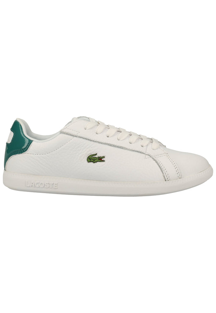 Lacoste Sneaker Leder/Synthetik Weiß/Grün