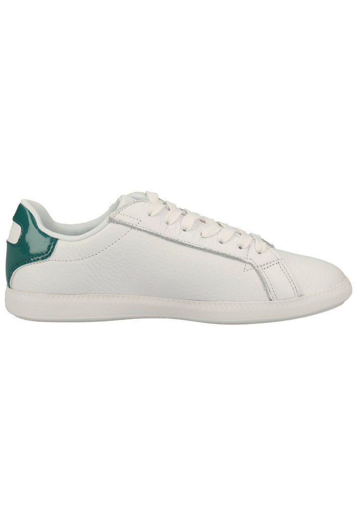 Lacoste Sneaker Leder/Synthetik Weiß/Grün