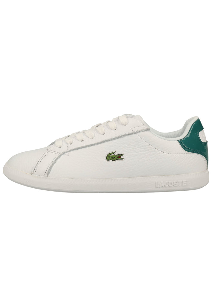Lacoste Sneaker Leder/Synthetik Weiß/Grün
