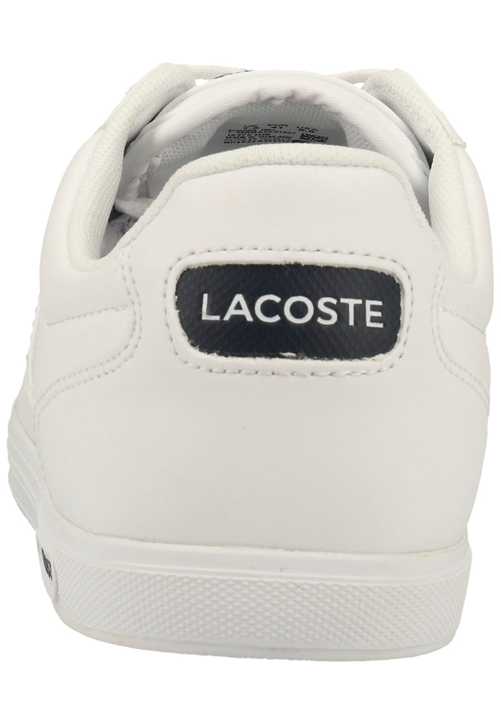 Lacoste Sneaker Leder/Synthetik Weiß/Navy