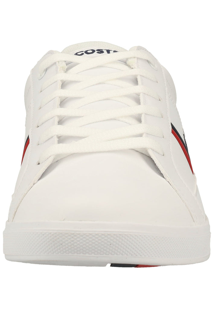Lacoste Sneaker Leder/Synthetik Weiß/Navy