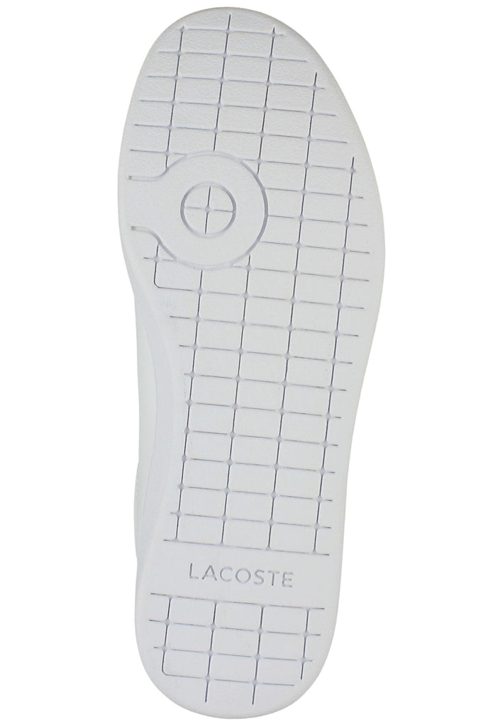 Lacoste Sneaker Leder/Synthetik Weiß/Navy