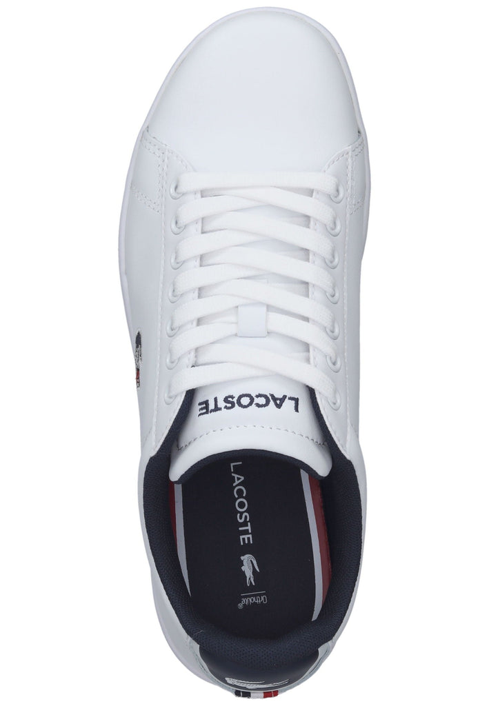 Lacoste Sneaker Leder/Synthetik Weiß/Navy