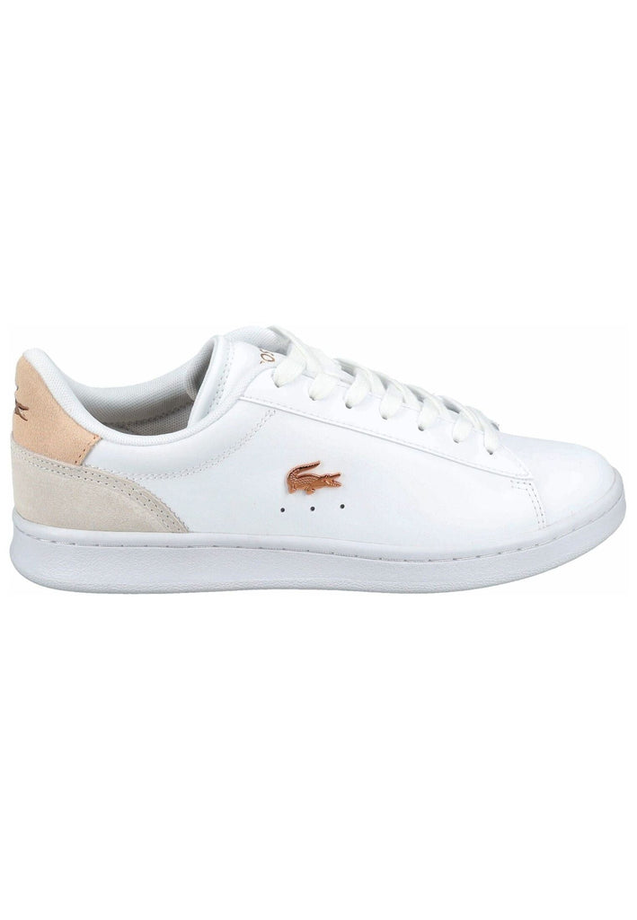 Lacoste Sneaker Leder/Synthetik Weiß/Pink