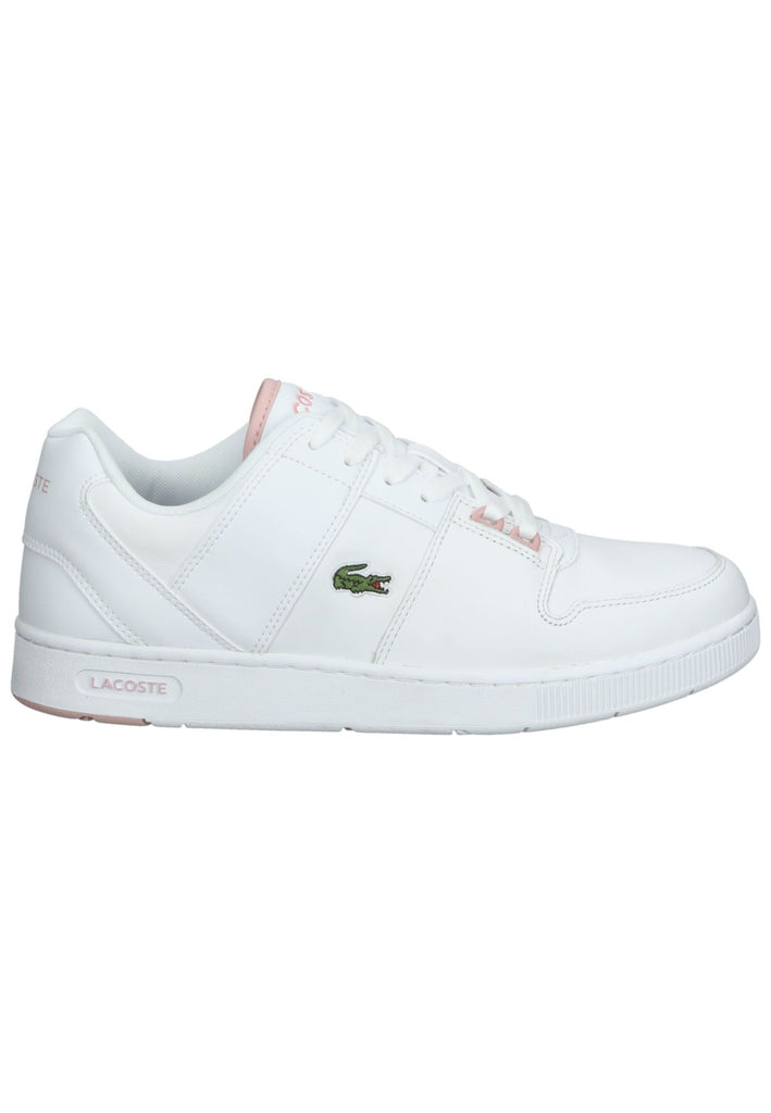 Lacoste Sneaker Leder/Synthetik Weiß/Pink