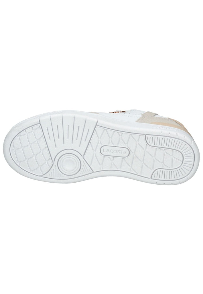 Lacoste Sneaker Leder/Synthetik Weiß/Pink