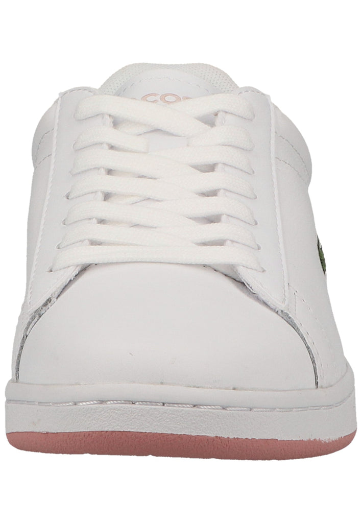 Lacoste Sneaker Leder/Synthetik Weiß/Rosa