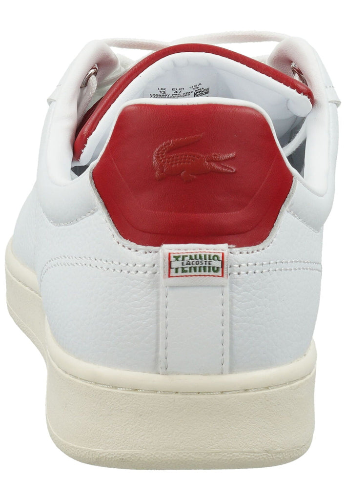 Lacoste Sneaker Leder/Synthetik Weiß/Rot