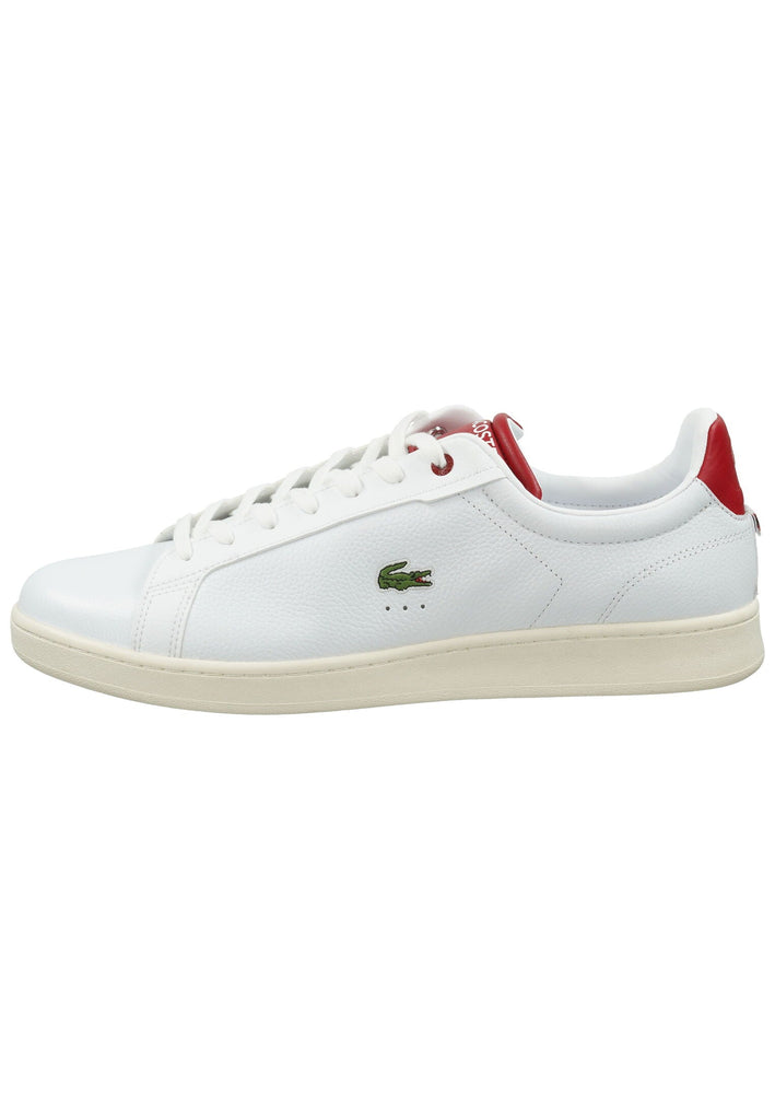 Lacoste Sneaker Leder/Synthetik Weiß/Rot