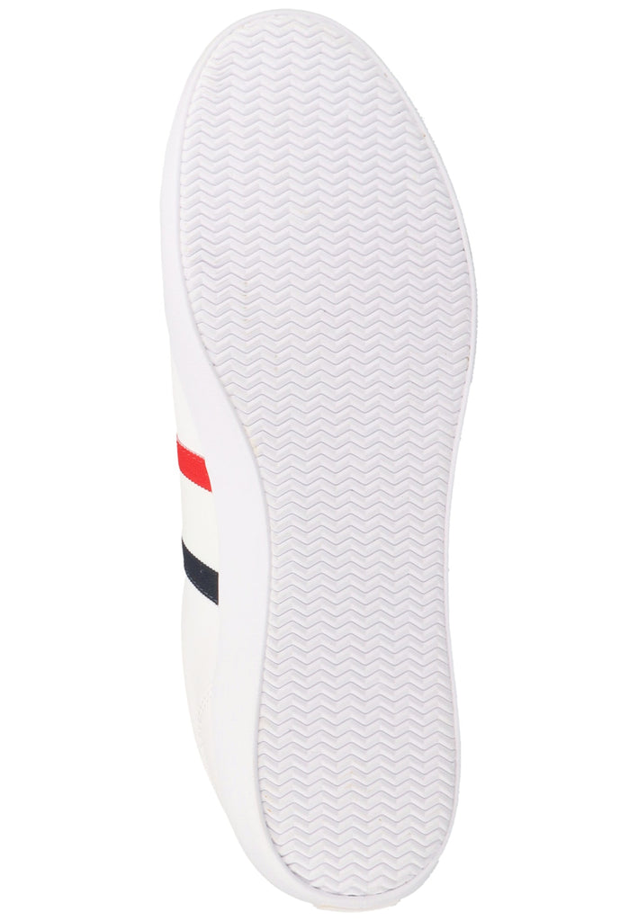 Lacoste Sneaker Leder/Synthetik Weiß/Rot