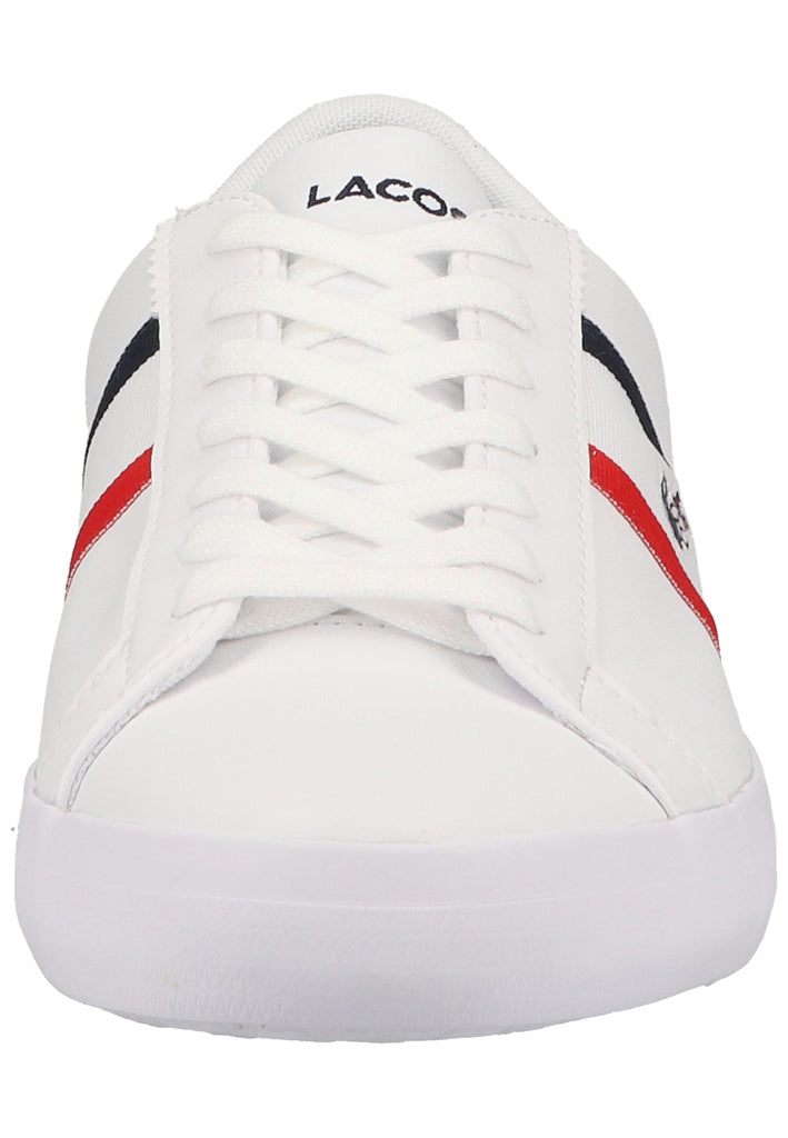 Lacoste Sneaker Leder/Synthetik Weiß/Rot