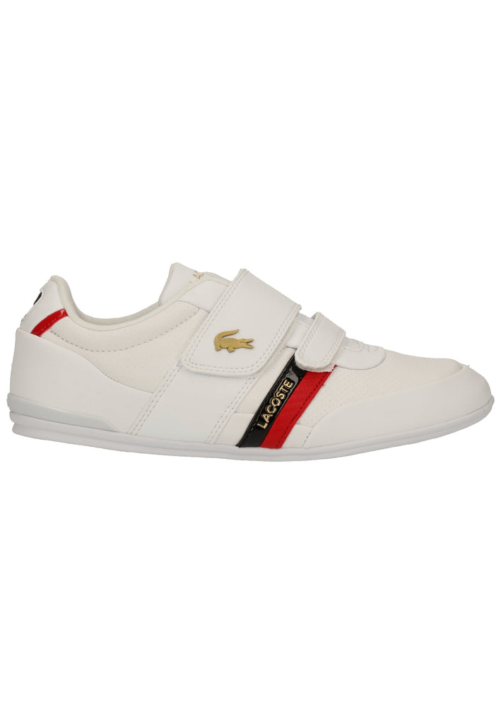 Lacoste Sneaker Leder/Synthetik Weiß/Rot
