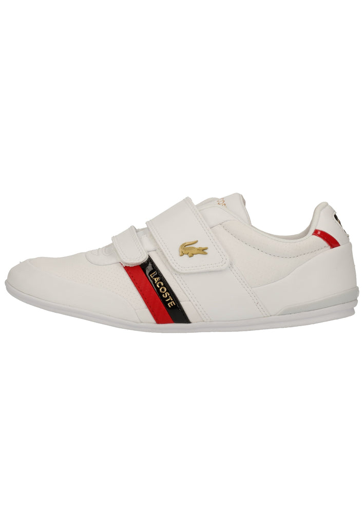 Lacoste Sneaker Leder/Synthetik Weiß/Rot