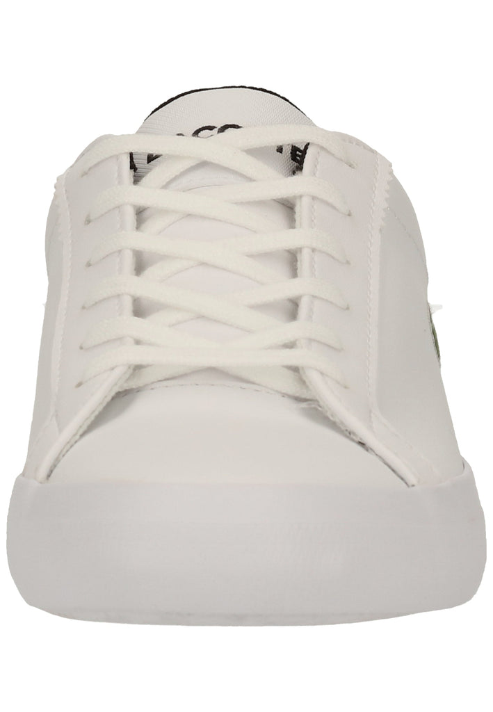 Lacoste Sneaker Leder/Synthetik Weiß/Schwarz