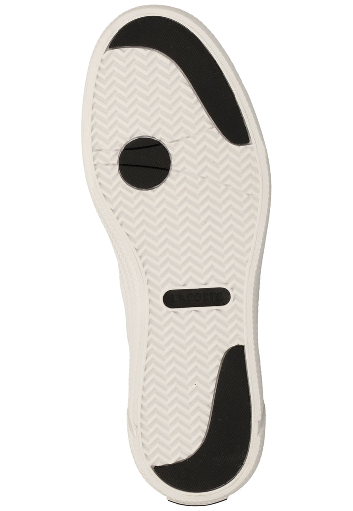 Lacoste Sneaker Leder/Synthetik Weiß/Schwarz