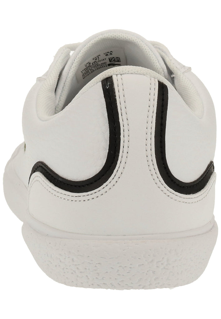 Lacoste Sneaker Leder/Synthetik Weiß/Schwarz