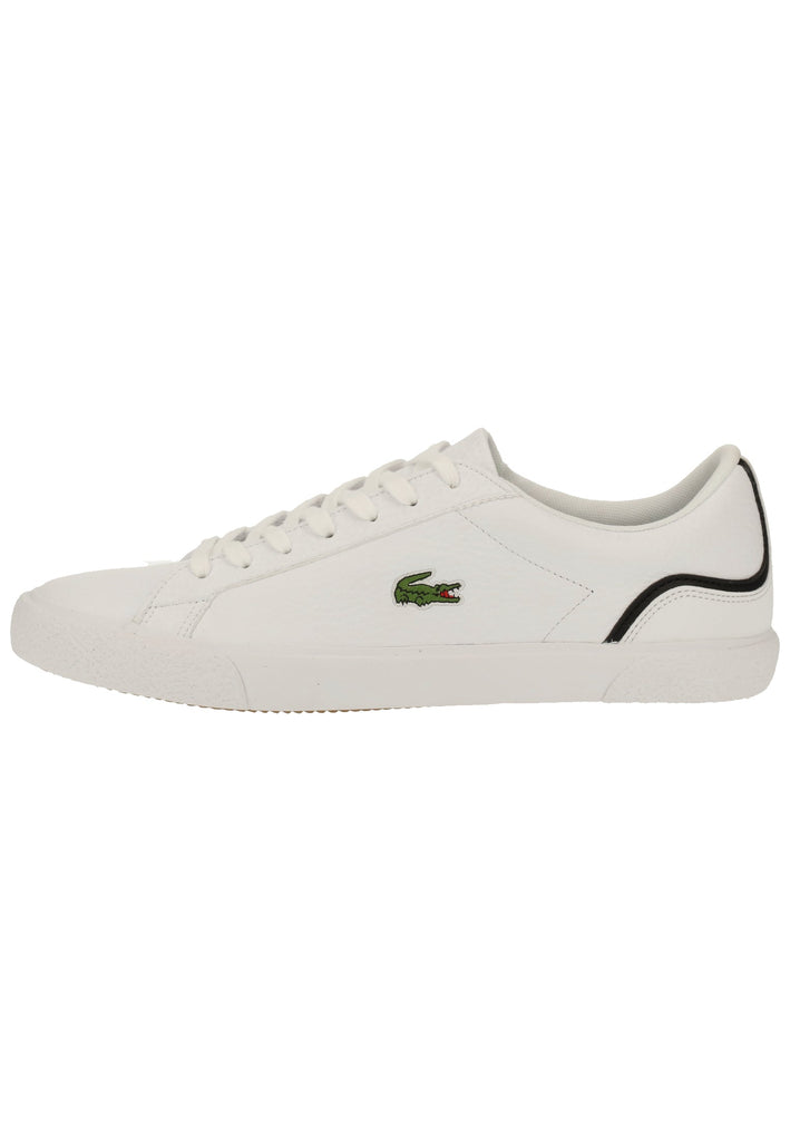 Lacoste Sneaker Leder/Synthetik Weiß/Schwarz