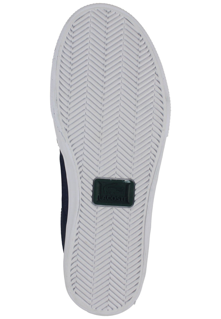 Lacoste Sneaker Leder/Textil Blau/Grün